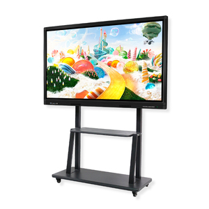 Giá bán buôn 65 "75" 86 "100" inch 4K <span class=keywords><strong>LCD</strong></span> tương tác phẳng Bảng điều chỉnh thông minh với được xây dựng trong máy tính bảng tương tác - Product Image 2