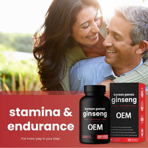 แคปซูลโสมแดง Panax โสมเกาหลีผลิตจากึกที่มีความแข็งแรงสูง - Product Image 5