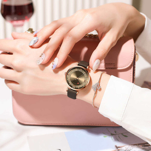 <span class=keywords><strong>Montre</strong></span>-bracelet de luxe pour femme Curren 9079 en cuir de haute qualité, mouvement à quartz, étanche, pour affaires, vente en gros - Product Image 4