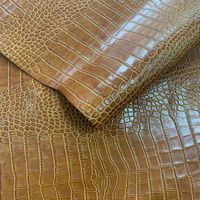 Produsen Grosir Pola Bambu Kulit Pola Buaya Kulit Sapi Bahan Kulit Asli untuk Sabuk Dompet Tas Sepatu