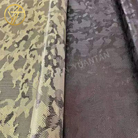 Tissu sergé en fibre d'aramide et de carbone vert 260 g/m² de haute qualité, camouflage, résistant à l'abrasion, léger, pour sacs de voyage d'extérieur