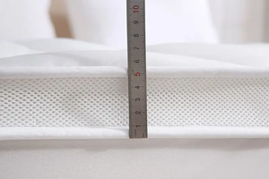 Toptan taşınabilir mikrofiber yatak koruyucu aşağı alternatif dolgu ile rahat yatak Toppers ev kullanımı için ucuz - Product Image 6