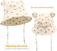 Sombreros de Sol de Alta Calidad para Bebés y Niños Pequeños, Sombreros de Playa de Ala Ancha, Gorra para Niñas, Protección Solar, Sombrero de Verano para Niños