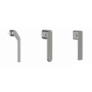 Deur En Raam Accessoires Chinese Deurklink Zwart Push-Pull Aluminium Deur En Raam Handvat Aluminium Accessoires