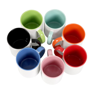 Di alta Qualità due colori Personalizzata 11 once di Sublimazione In Bianco di Colore della Porcellana All'interno della Tazza Della Tazza - Product Image 5