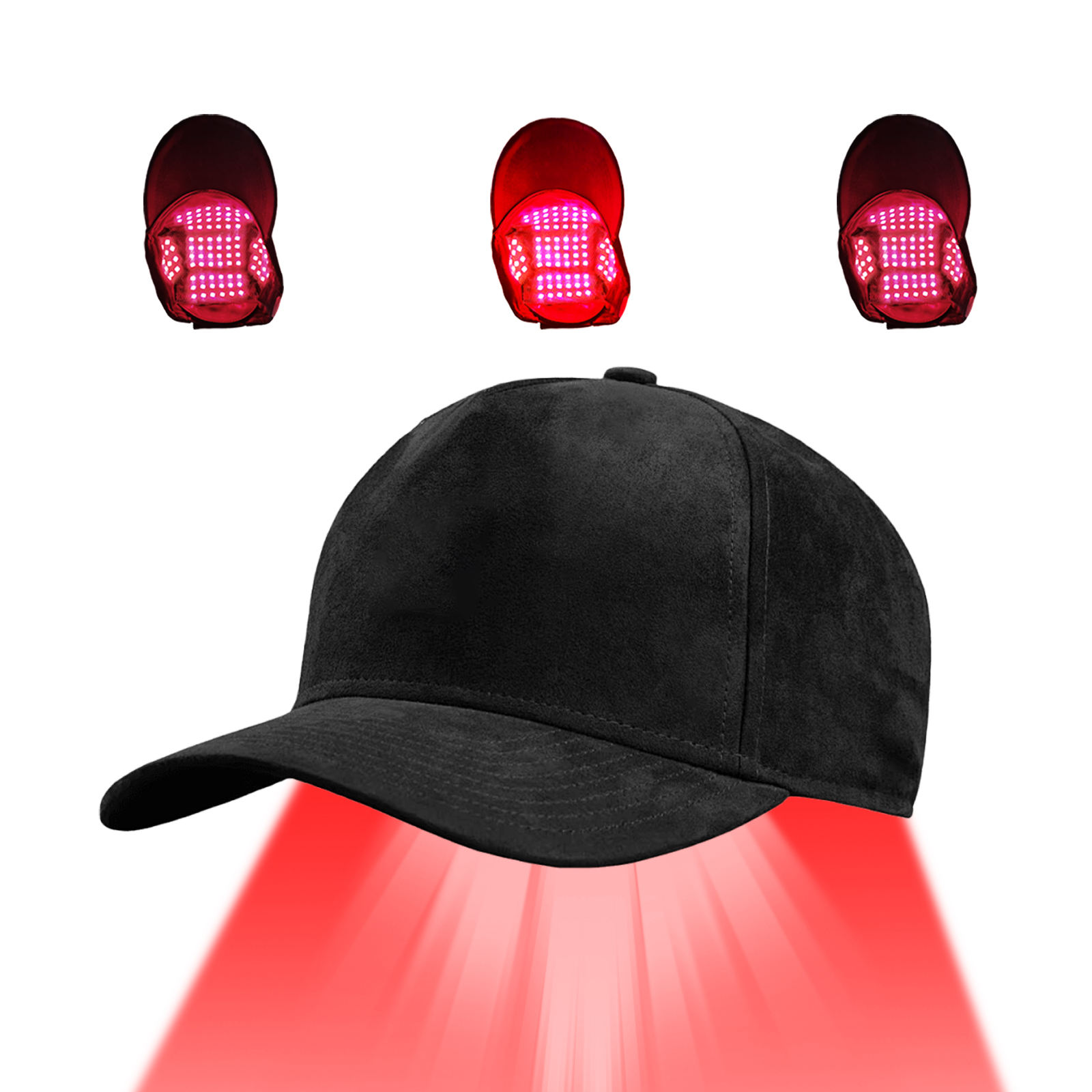 Casquette 100 LED 4 Wavele