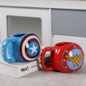 Mug à café en céramique de grande capacité de style américain <span class=keywords><strong>Avengers</strong></span> avec des motifs Spider-Man, Hulk, Thor, Iron Man - Product Image 2
