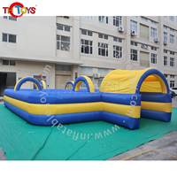 Jeu de labyrinthe interactif gonflable en tissu Oxford pour parc d'attractions extérieur, pour 5 passagers