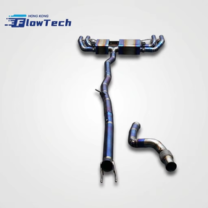 FlowTech Performance Titanium Catback <b>Exhaust</b> System for Mercedes Benz AMG W177 A45 A45S CLA45 S GLA45 2.0T Valvetronic <b>Muffler</b> - Product Image 6