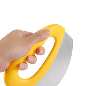 Different Shape Funny Roller Bicycle Kitschy Tool Bike Stainless Steel <b>Plastic</b> Pizza Cutter With Logo - Product Image 3
