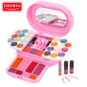 Zhorya manufacturer – kit de jouets de <span class=keywords><strong>maquillage</strong></span> biologique rose pour enfants - Product Image 1