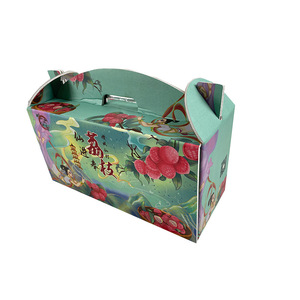 Luxury Customized Biodegradable <strong>Frozen</strong> Food Fruit Fresh Packaging Aluminum Foil Insulated Paper <strong>Boxes</strong> with Handle - Product Image 4