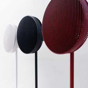 Ventilateur décoratif style minimaliste, couleur noir urbain, design moderne, moteur AC, pour hôtel, villa et maison haut de gamme & résidentiel - Product Image 1