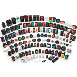 <b>Momentary</b> Rocker <b>Switch</b> 15A 250V KCD3 2,3 Way DBDP Triple 9-foot 2-Gear Rocker <b>Switch</b> with Led Lamp33.5*40 Boat <b>Switch</b> - Product Image 6