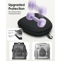 Étui de rangement rigide pour écouteurs, antichoc et léger, idéal pour les casques Bluetooth pliables supra-auriculaires – Indispensable pour les voyages