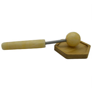 Nuevo martillo de mensaje de Jade amarillo Natural para adelgazar el cuerpo, herramientas de bola de relajación y prevención de enfermedades de salud - Product Image 3