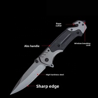 Couteau pliant Portable en acier inoxydable pour la survie en plein air et le camping couteau de chasse de poche multifonctionnel OEM personnalisable