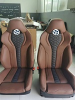 Housses de sièges avant en cuir Aero Racing pour BMW G30 & G05 modifiées M5 & X5M