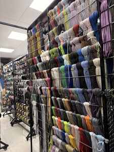 Lacets de chaussures en tissu de coton plats, tendance <span class=keywords><strong>2025</strong></span>, vente en gros, sur mesure, tissés, intégrant la mode, la fonctionnalité et la personnalisation - Product Image 4