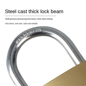 鉄コアキャビネットロック鉄コア南京錠ユニバーサル盗難防止キーロック模造銅コア - Product Image 2