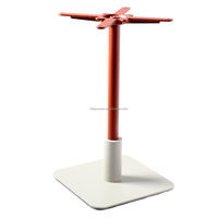 Base de table mince à deux tubes Lifepursue pour café et bistrot