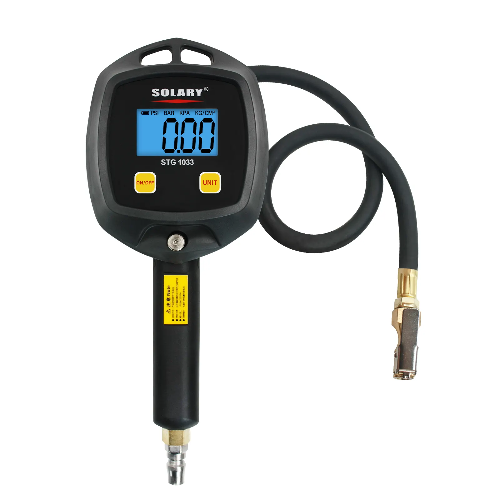 Solary STG1033 Drucksensor Digitales Reifen messgerät Auto Fahrrad LKW Auto Lcd Meter Tester Reifen lehre