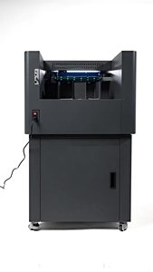 Trước dxs500max 2 đầu tự động cho ăn tự động cắt 370*370mm Máy cắt bế 2000g lực 1200 mm/giây nhăn + hôn + cắt - Product Image 4