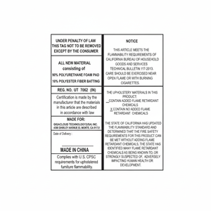 U_Style moderno grande divano componibile componibile a forma di L 2 pezzi combinazione libera per soggiorno camera da letto stile semplificato (vecchio - Product Image 1