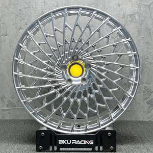 Rines Forjados Bku 5x114.3 de 19, 20 y 21 Pulgadas, Personalizados, de Lujo, Pulidos, para <span class=keywords><strong>Ferrari</strong></span> <span class=keywords><strong>458</strong></span> Spider <span class=keywords><strong>Speciale</strong></span>, 488 GTB, Pista Spider - Product Image 3