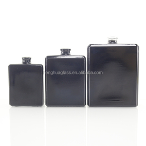 (Manufacturer Direct) <strong>Top</strong> Rated Glossy <strong>Black</strong> Square Perfume Spray Bottles 30ml- Custom Logo &amp; Premium Caps - Product Image 6