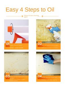 Pembersih Dapur Penghilang Lemak Kuat Penghilang Noda Minyak untuk Kompor Oven Cairan Semprot Pembersih Lemak Berat - Product Image 4