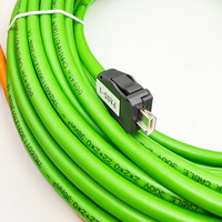 Kabel PVC TK3502-7CD01-1BA0 untuk Motor Servo, Rating IP67, 240V, Panjang 10M, Aplikasi Mesin