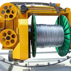 Alta Velocidade E Alta Precisão 1250 Double Twist Bunching Machine Usando Para Bunching Fio E Cabo Mais Produtividade