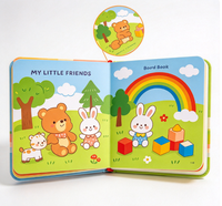 Impression personnalisée à la demande de livres cartonnés pour enfants, service d'impression de livres cartonnés pour enfants, livres d'histoires pour enfants en carton rigide