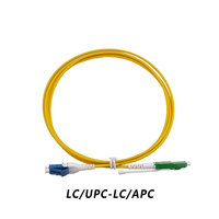 Cordon de brassage fibre optique SC LC FC ST, câble de brassage SC-LC et pigtail, câble de brassage fibre optique OS2 PVC/LSZH pour réseau maillant, longueur personnalisée, simplex