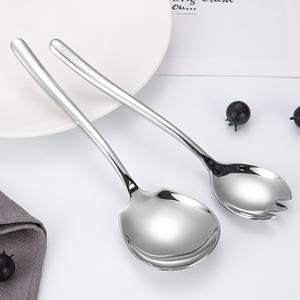 Ensemble de couverts en acier inoxydable de la série Moonlight, forme ovale, vaisselle durable pour les fêtes, usage adulte - Product Image 3