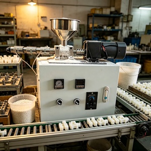 Extrusora a Escala Piloto para Polietileno, <span class=keywords><strong>Poliestireno</strong></span>, Polímeros de Alta Temperatura, Laboratorio de Investigación - Product Image 1