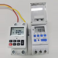 Saklar Timer Digital KG316TG 220V 40A Saklar Pengatur Waktu Otomatis untuk Lampu Jalan & Pompa Air