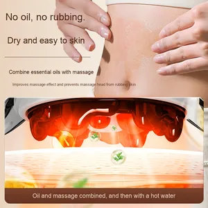 Masajeador Abdominal Manual de Doble Disco, Masajeador Eléctrico Multifuncional de Piedra Bian de Doble Acción para la Cintura con Función Musical - Product Image 3