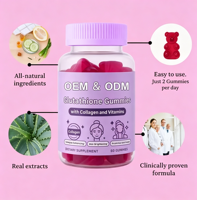 Perzik Mango Groene Appel Watermeloen Gemengde smaak Tropisch fruit Glutathion Gummies