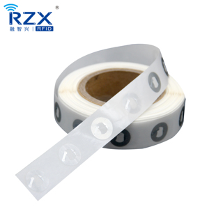 13.56MHz ICODE SLIX RFID Eco-Friendly Plastic White Label Tag for Book Garment Shoe Bag Management - Product Image 1