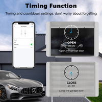 Mini Controlador WiFi Inalámbrico para Persianas Enrollables, Módulo de Interruptor para Puerta de Garaje, Control Remoto Inteligente con Temporizador