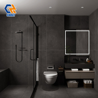 Azulejos Sinray de 600x1200mm, 9.5mm de Grosor, Porcelanato para Piso y Pared, Antideslizantes, Glaseados, Resistentes a Ácidos y Antibacterianos para Uso Interior