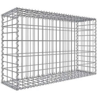 Schneller Versand innerhalb von 2-3 Tagen Park Landschafts wand Gabion Stahl geschweißter Korb Langlebiger Gabion Stahl geschweißter Gabion