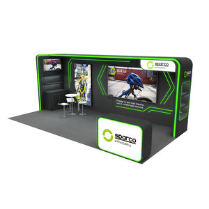 वास्तविक मूल्य मॉड्यूलर प्रदर्शनी बूथ 30 मिनट त्वरित और प्रदर्शनी के लिए ठोस और मजबूत दीवार व्यापार मेला बूथ - Product Image 3