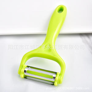 Éplucheur 3 en 1 en acier inoxydable Yangjiang, vert, multifonction, pour fruits et légumes, longueur 16 cm, lavage à la main uniquement - Product Image 5