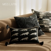 MISSLAPIN Home Textiles housses de coussin Oreillers décoratifs Jacquard Canapé oreiller Salon oreiller décoratif coussin