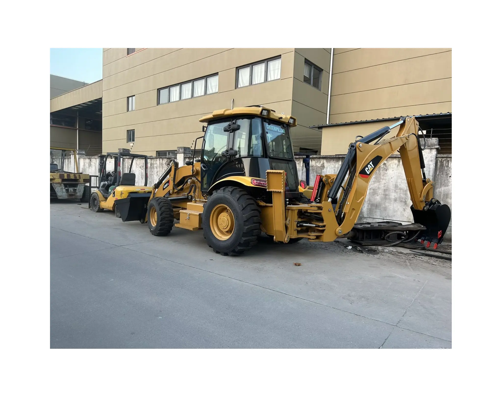 중고 기계 CAT 420F 판매, Caterpillar 기계 중고 백호 로더 중고 고양이 416 420 복고풍 굴삭기