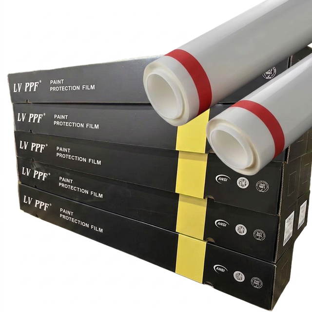 Anti-Yellowing Self-Healing 6.5Mil Tpu Ppf Paint Protective Film Imported Tpu Raw Material Automotive Paint Protection Film
