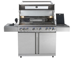 8 <strong>Burners</strong> BBQ, 46 Main <strong>Burners</strong>, 1 <strong>Side</strong> <strong>burner</strong> and 1 Infrared Rear <strong>burner</strong> - Product Image 2